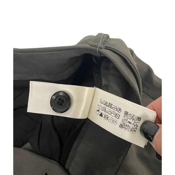 Zara Nanushka Men Dress Pants EU 40 US 31Gray Wool Trousers Pleated 6395/551 NWT - Picture 14 of 16